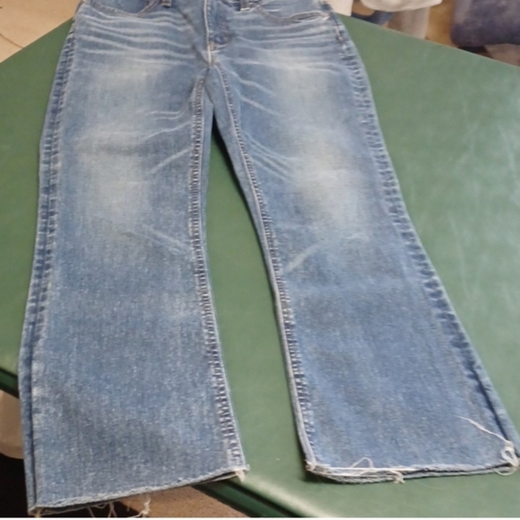 J crew billie Demi boot crop jeans raw hem - Picture 6 of 8